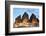 Tre Cime Di Lavaredo Mountain at Sunset, Sexten Dolomites, South Tyrol, Italy, Europe, July 2009-Frank Krahmer-Framed Photographic Print