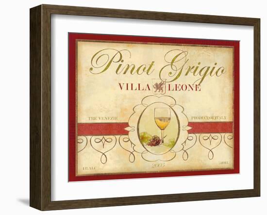 Tre Venezie Pinot Grigio-Devon Ross-Framed Art Print