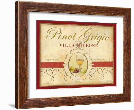 Tre Venezie Pinot Grigio-Devon Ross-Framed Art Print