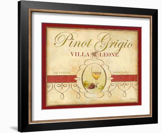 Tre Venezie Pinot Grigio-Devon Ross-Framed Art Print