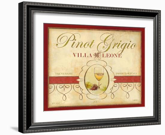 Tre Venezie Pinot Grigio-Devon Ross-Framed Art Print