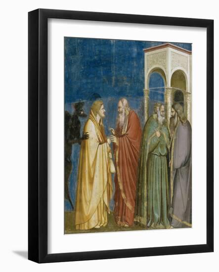 Treachery of Judas-Giotto di Bondone-Framed Giclee Print