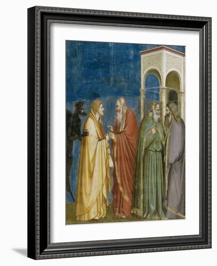 Treachery of Judas-Giotto di Bondone-Framed Giclee Print