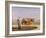 Treading out Wheat in Egypt-Jean-Léon Gérome-Framed Giclee Print