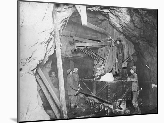 Treadwell Gold Mine 500 feet Under the Ocean in Juneau Photograph - Nome, AK-Lantern Press-Mounted Art Print