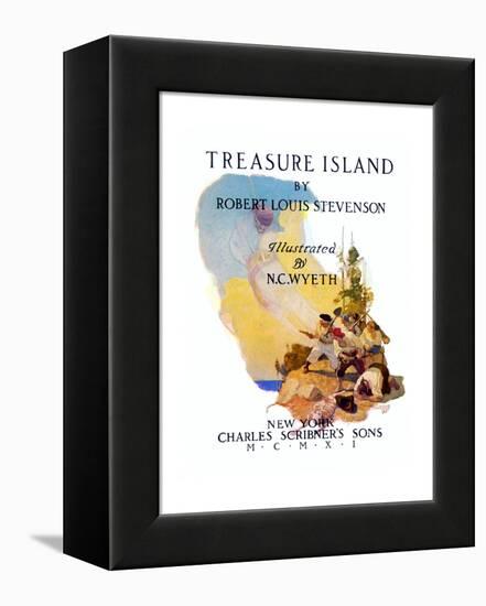 Treasure Island, 1911-Newell Convers Wyeth-Framed Premier Image Canvas