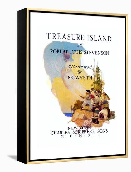 Treasure Island, 1911-Newell Convers Wyeth-Framed Premier Image Canvas