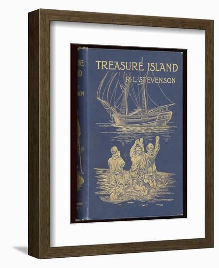 Treasure Island, Cover of the 1899 Edition-null-Framed Premium Photographic Print