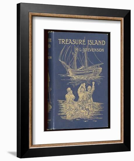 Treasure Island, Cover of the 1899 Edition-null-Framed Premium Photographic Print