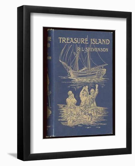 Treasure Island, Cover of the 1899 Edition-null-Framed Premium Photographic Print