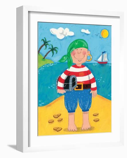 Treasure Island I-Sophie Harding-Framed Art Print