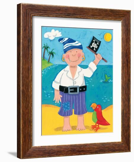 Treasure Island II-Sophie Harding-Framed Art Print