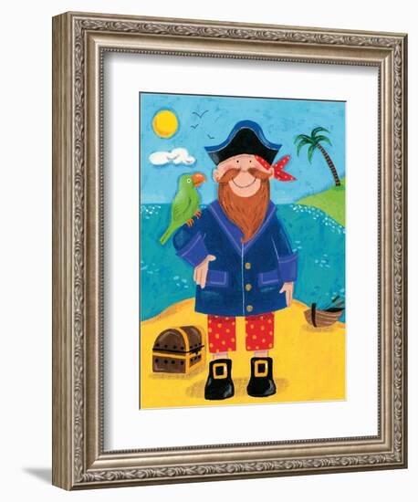 Treasure Island III-Sophie Harding-Framed Art Print