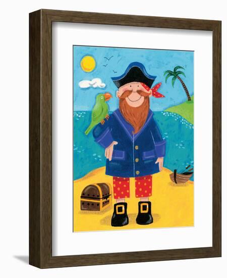 Treasure Island III-Sophie Harding-Framed Art Print