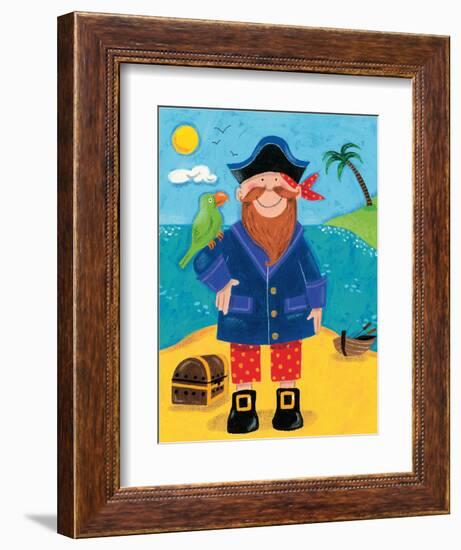 Treasure Island III-Sophie Harding-Framed Art Print