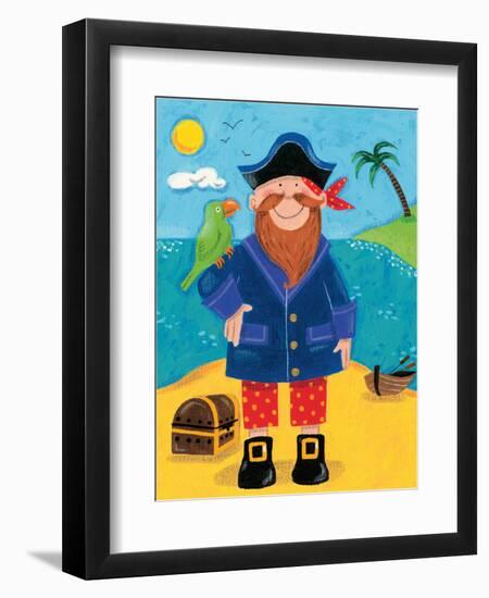 Treasure Island III-Sophie Harding-Framed Art Print