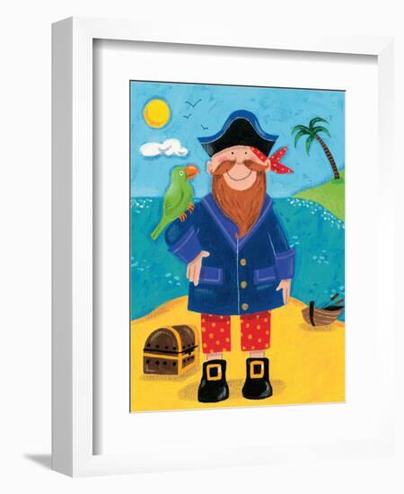 Treasure Island III-Sophie Harding-Framed Art Print