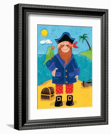 Treasure Island III-Sophie Harding-Framed Art Print