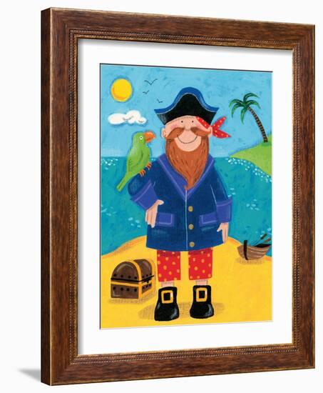 Treasure Island III-Sophie Harding-Framed Art Print