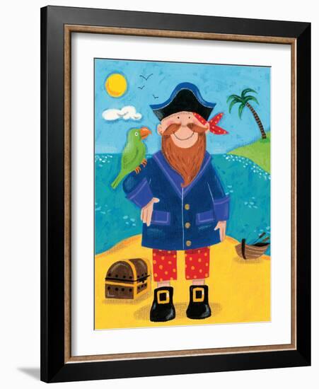 Treasure Island III-Sophie Harding-Framed Art Print
