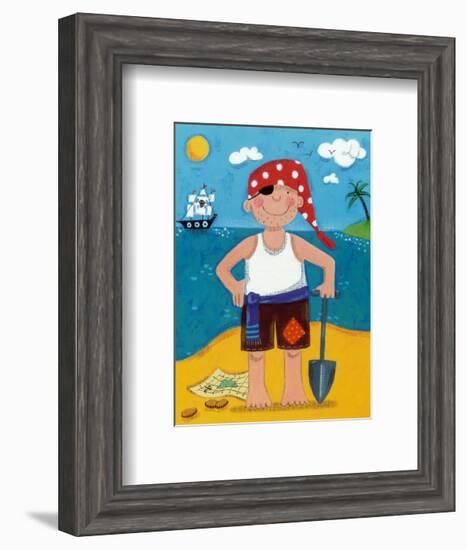 Treasure Island IV-Sophie Harding-Framed Art Print