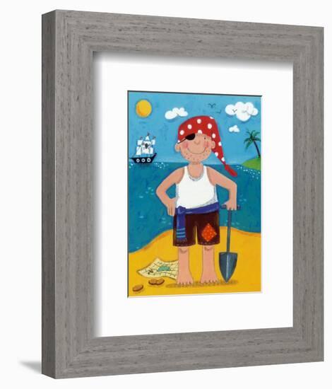 Treasure Island IV-Sophie Harding-Framed Art Print