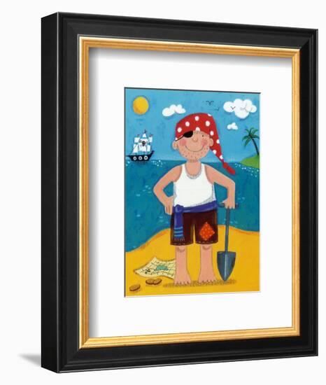 Treasure Island IV-Sophie Harding-Framed Art Print