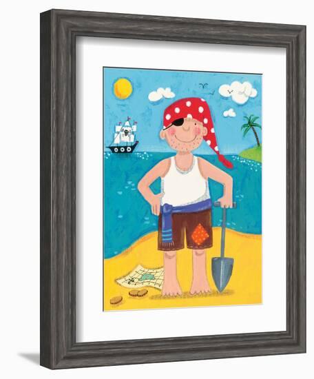 Treasure Island IV-Sophie Harding-Framed Art Print