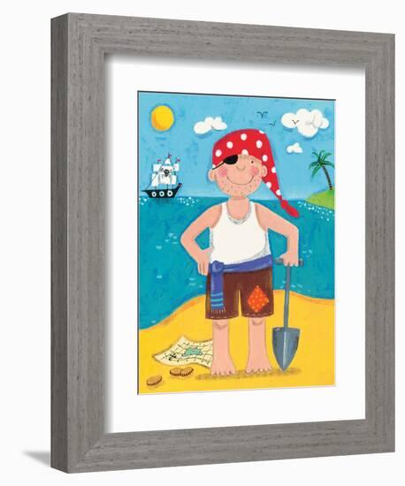 Treasure Island IV-Sophie Harding-Framed Art Print