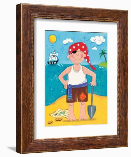 Treasure Island IV-Sophie Harding-Framed Art Print