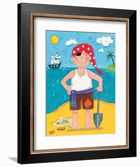 Treasure Island IV-Sophie Harding-Framed Art Print