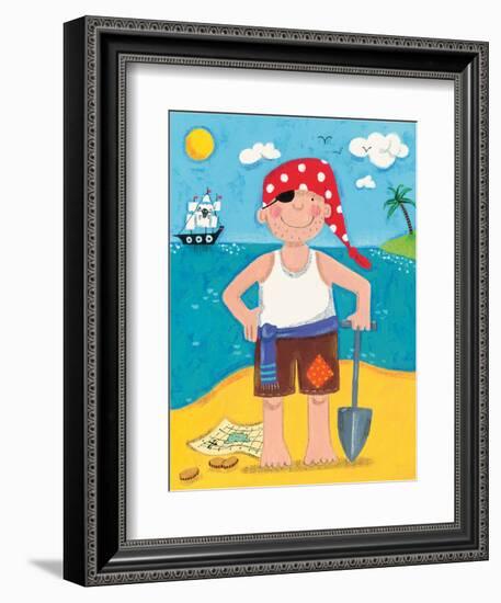 Treasure Island IV-Sophie Harding-Framed Art Print