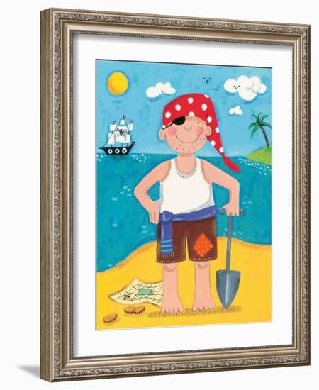 Treasure Island IV-Sophie Harding-Framed Art Print