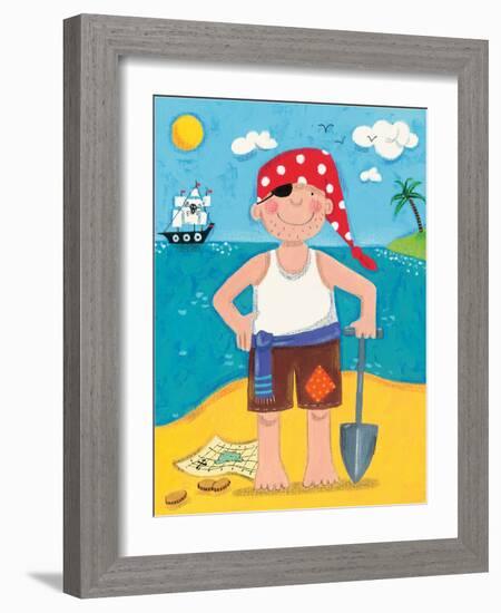 Treasure Island IV-Sophie Harding-Framed Art Print