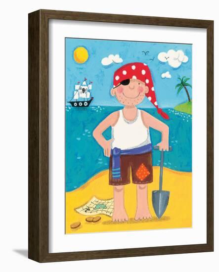 Treasure Island IV-Sophie Harding-Framed Art Print