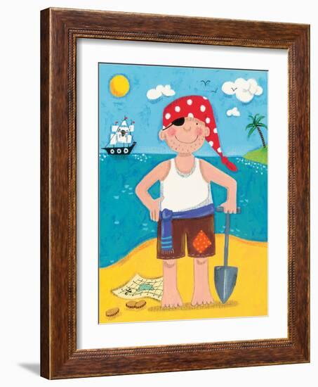 Treasure Island IV-Sophie Harding-Framed Art Print