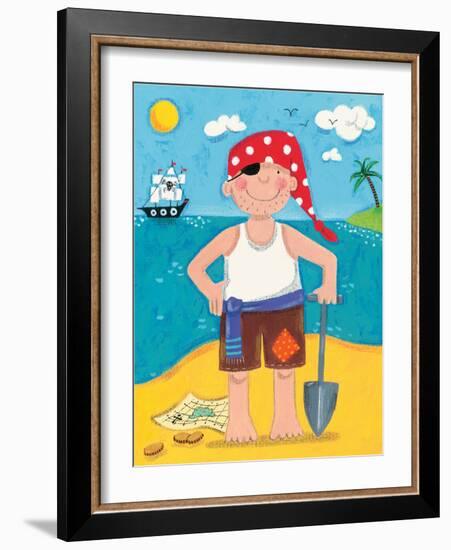 Treasure Island IV-Sophie Harding-Framed Art Print