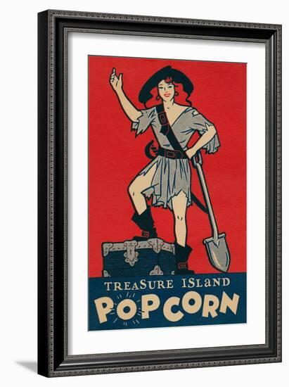 Treasure Island Popcorn Poster-null-Framed Giclee Print