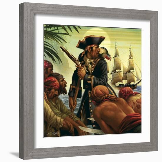 Treasure Island-Dan Craig-Framed Giclee Print