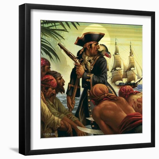 Treasure Island-Dan Craig-Framed Giclee Print