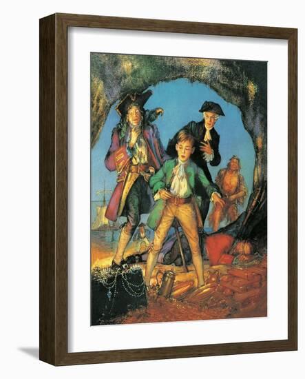 Treasure Island-John Millar Watt-Framed Giclee Print