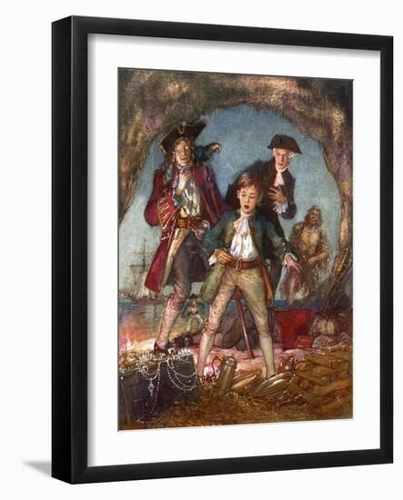 Treasure Island-John Millar Watt-Framed Giclee Print