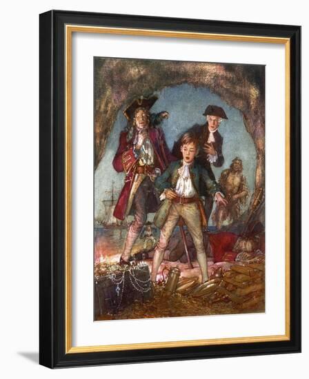 Treasure Island-John Millar Watt-Framed Giclee Print