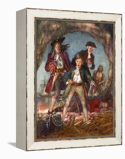 Treasure Island-John Millar Watt-Framed Premier Image Canvas