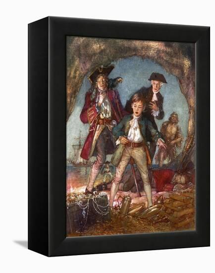 Treasure Island-John Millar Watt-Framed Premier Image Canvas
