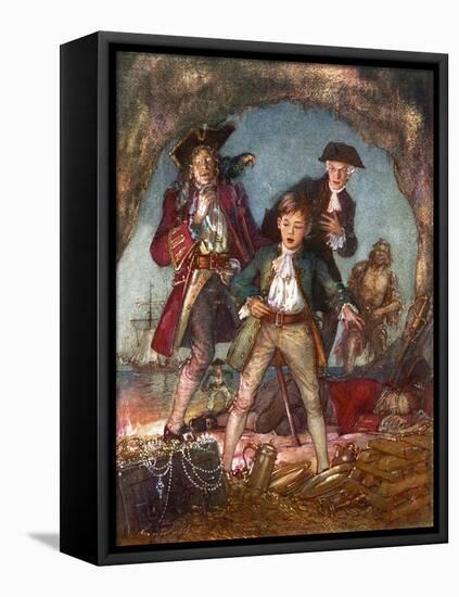 Treasure Island-John Millar Watt-Framed Premier Image Canvas