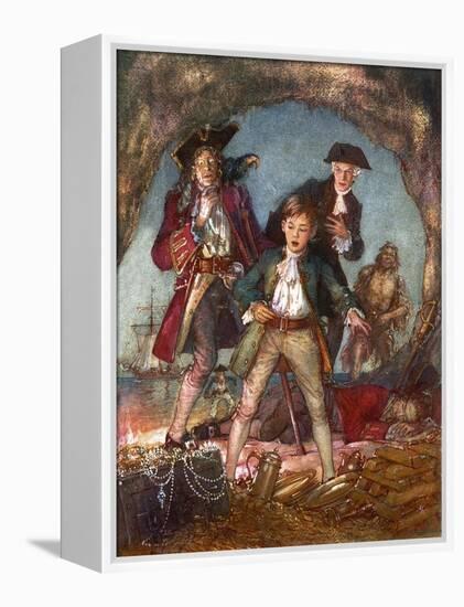 Treasure Island-John Millar Watt-Framed Premier Image Canvas