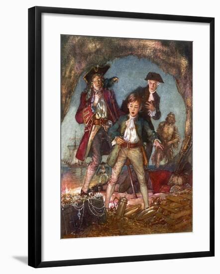 Treasure Island-John Millar Watt-Framed Giclee Print