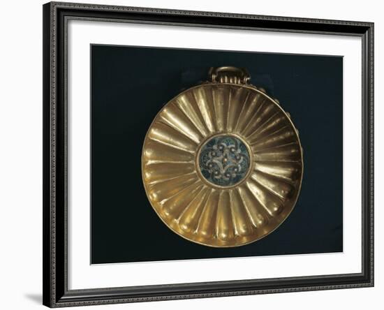 Treasure of Tanis, Gold Bowl of Undebaunded, from Tomb Number 3-null-Framed Giclee Print