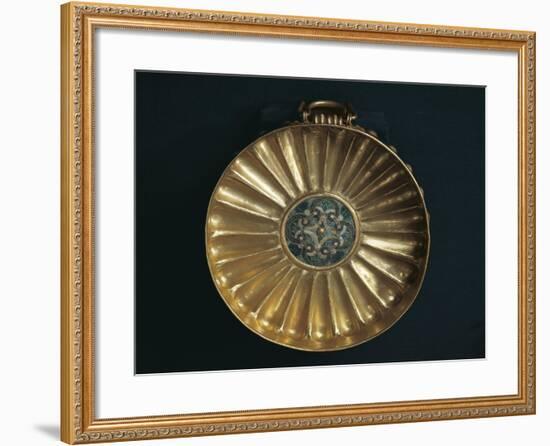 Treasure of Tanis, Gold Bowl of Undebaunded, from Tomb Number 3-null-Framed Giclee Print